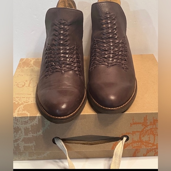 Women Leather  Latigo  Ankle Boots size 9.5 - Picture 12 of 16